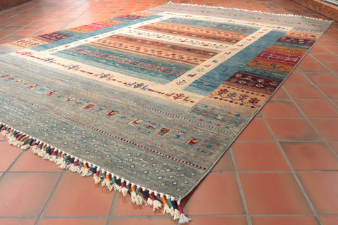 Handmade Afghan Loribaft rug - 308987