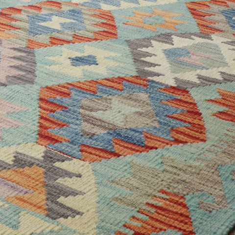 Handmade Afghan Kilim rug - 309052