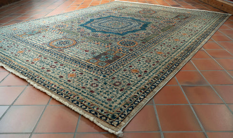 Handmade fine Afghan Mamluk rug - 309151