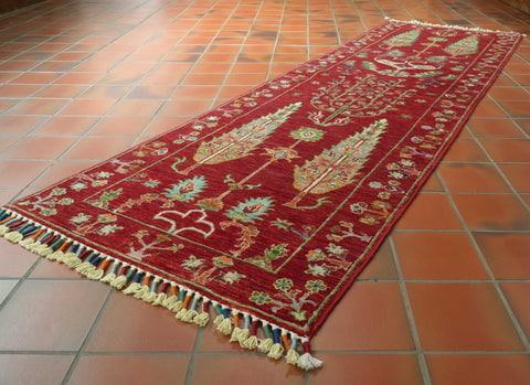 Handmade Afghan Kharjeen runner - 309173