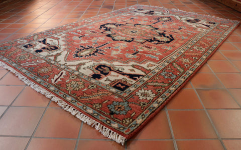 Hnadmade Indo Serapi rug - 309195