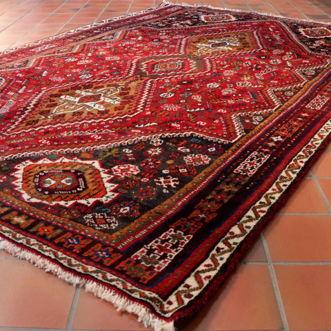 Handmade Persian Qashqai rug - 309198