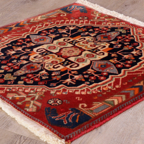 Handmade Persian Qashqai square - 309210