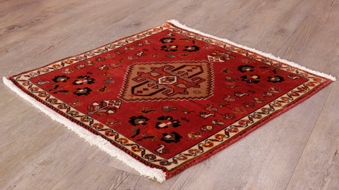 Handmade Persian Qashqai square - 309211