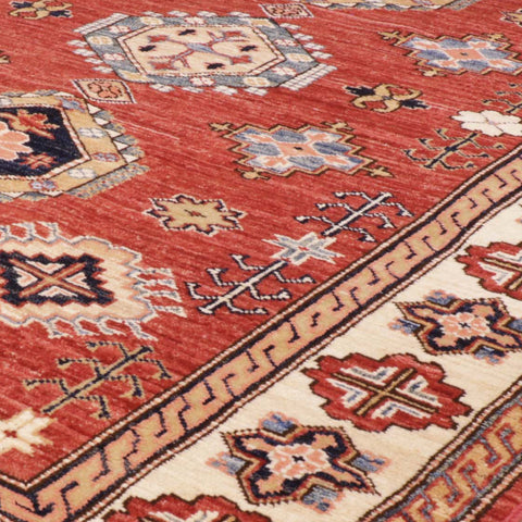 Handmade Afghan Kazak rug - 309259