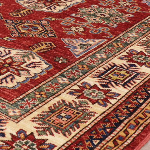 Handmade fine Afghan Kazak rug - 309267