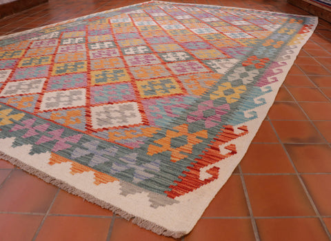 Handmade Afghan Kilim - 309270