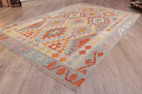 Handmade Afghan Kilim - 309297