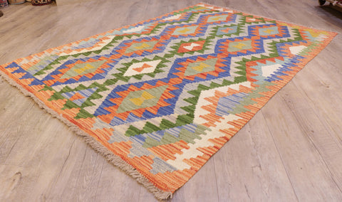 Handmade Afghan Kilim - 309305