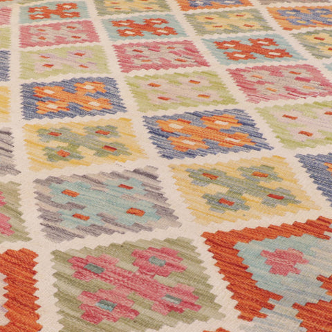 Handmade Afghan Kilim - 309395