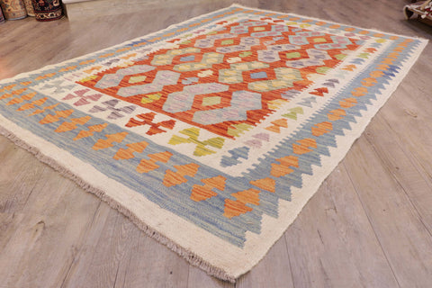 Handmade Afghan Kilim - 309397