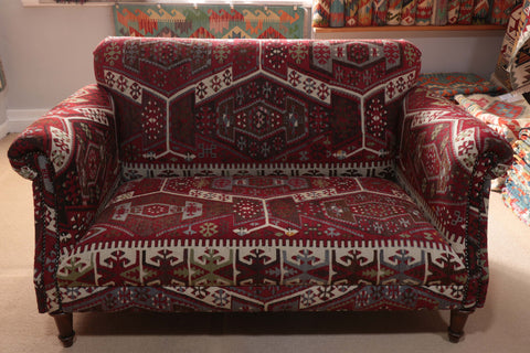 Handmade Turkish kilim two seater sofa - 309399