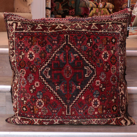 Fine old Persian Qashqai cushion - 309494