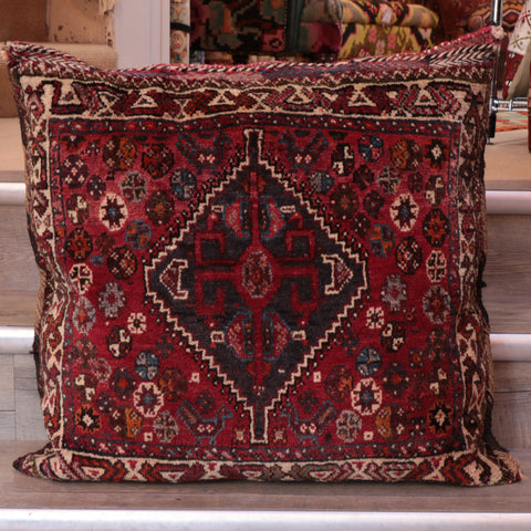 Fine old Persian Qashqai cushion - 309494