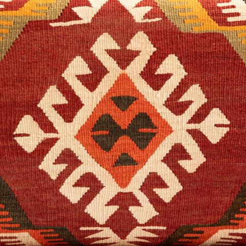 Handmade Turkish kilim Windsor Bench seat - 309499