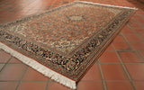 Handmade fine Kashmir silk rug - 309520