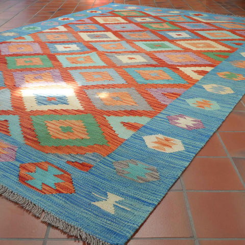 Handmade Afghan Kilim - 309546