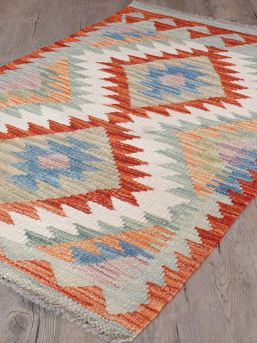 Handmade Afghan Kilim - 309562