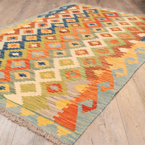 Handmade Afghan Kilim - 309606