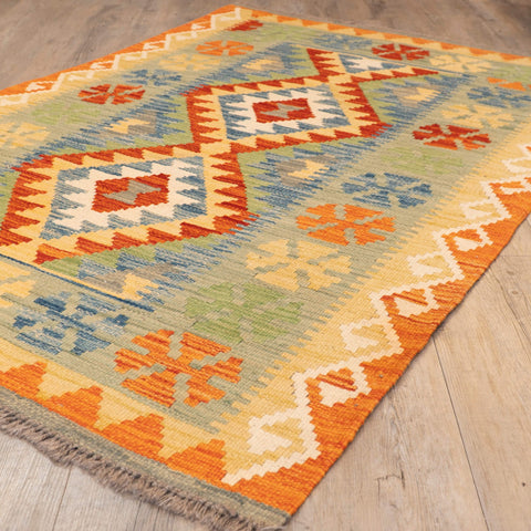 Handmade Afghan Kilim - 309610