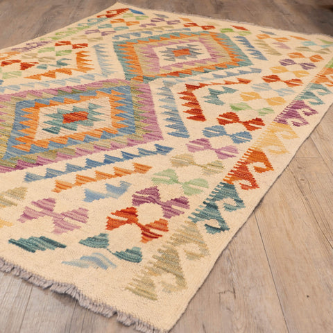 Handmade Afghan Kilim - 309611