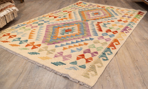 Handmade Afghan Kilim - 309611