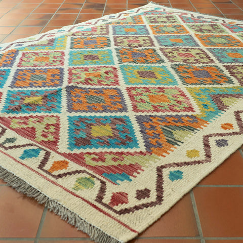 Handmade Afghan Kilim - 309615