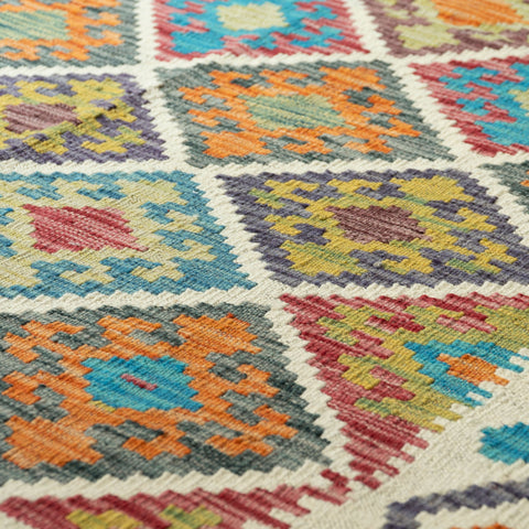 Handmade Afghan Kilim - 309619