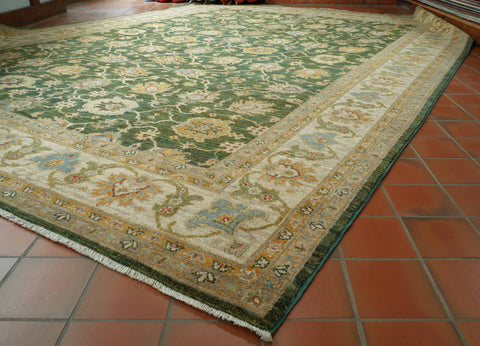 Handmade Afghan Ziegler carpet - 309654