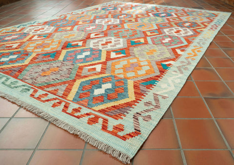 Handmade Afghan Kilim - 309716