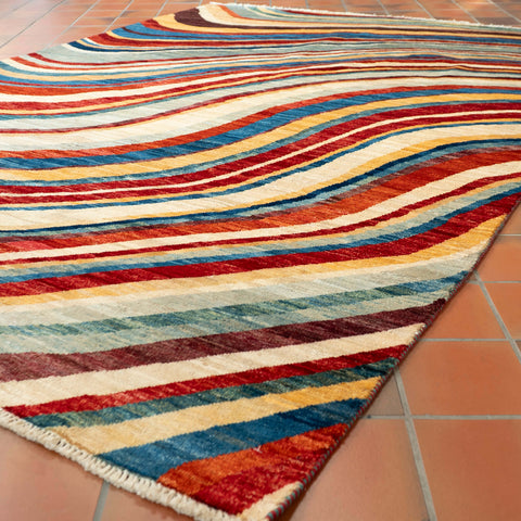 Handmade Afghan Loribaft rug - 309724