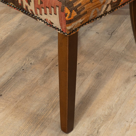 Handmade Turkish kilim Dining Chair - 309764a