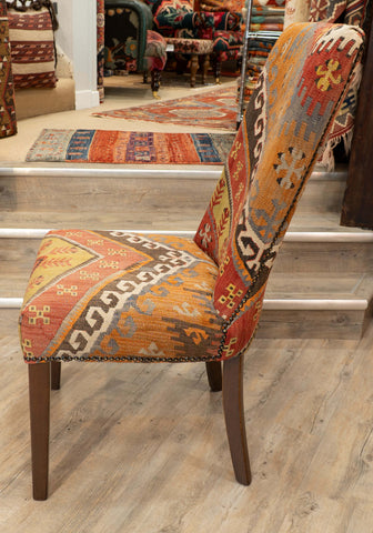 Handmade Turkish kilim Dining Chair - 309764d