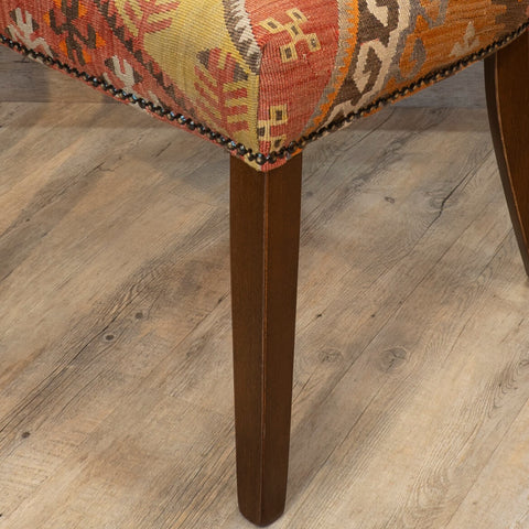 Handmade Turkish kilim Dining Chair - 309764d