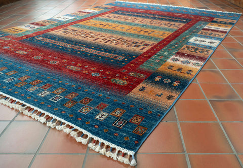 Handmade Afghan Loribaft rug - 309778