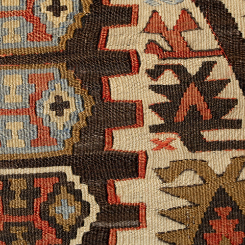 Handmade Vintage Anatolian kilim cushion - 309803b