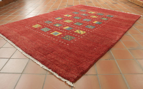 Handmade Persian Gabbeh rug  - TR309004