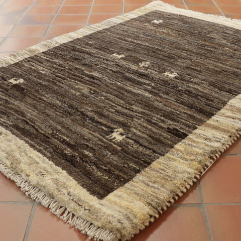 Handmade Persian Gabbeh rug -TR309007