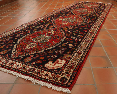 Handmade Persian Qashqai wide runner - 262454