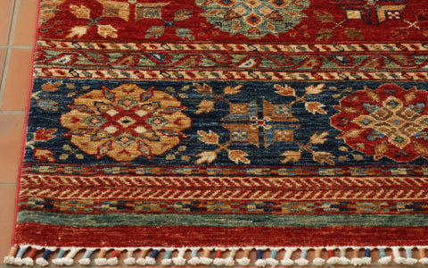 Fine handmade Afghan Samarkand rug - 274315