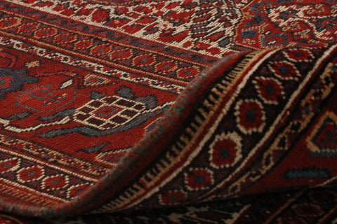 Antique handmade Qashqai rug - 295623