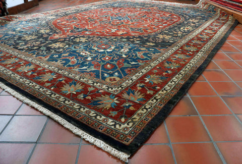 Handmade Indo Ushak carpet - 295637