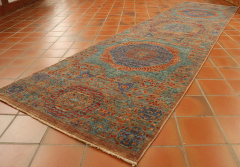 Fine handmade Afghan Mamluk runner - 306519