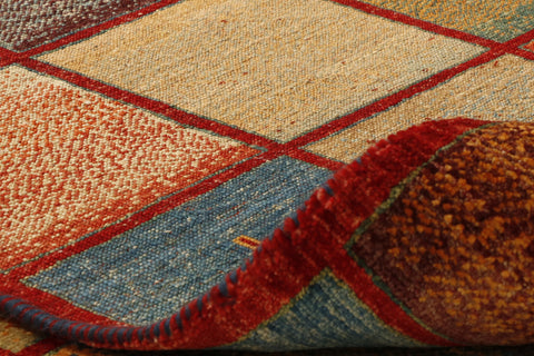 Fine handmade Afghan Loribaft rug - 306540