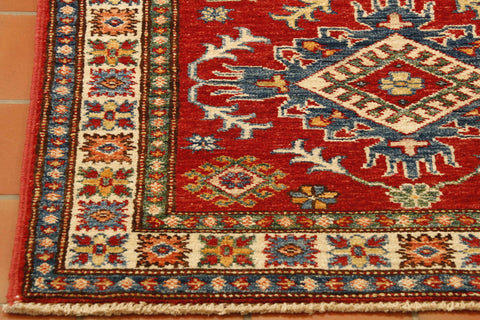 Fine handmade Afghan Kazak runner - 306629