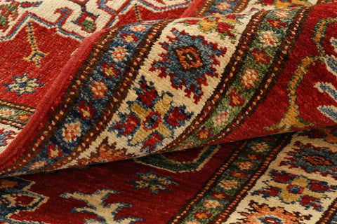 Fine handmade Afghan Kazak runner - 306629