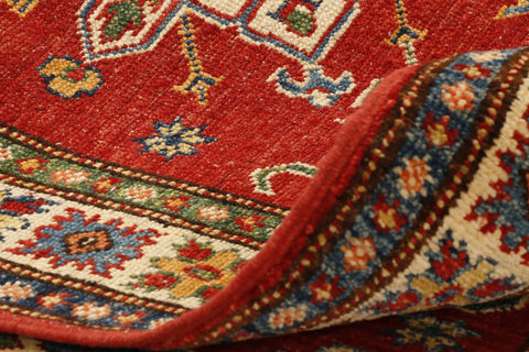 Fine handmade Afghan Kazak runner - 306629