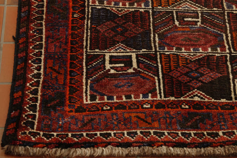 Handmade Persian Bonat rug - 306726