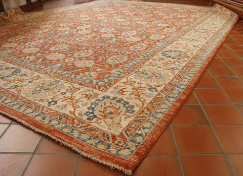 Fine handmade Afghan rug Exclusive - 306795a