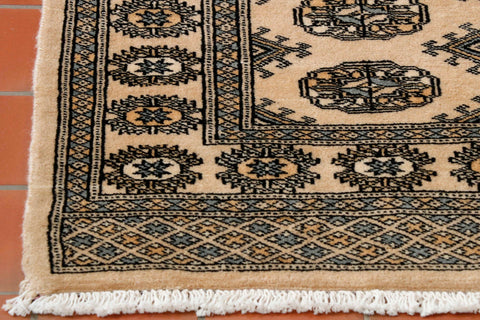 Luxury handmade Mori Pakistan Bokhara rug - 307064